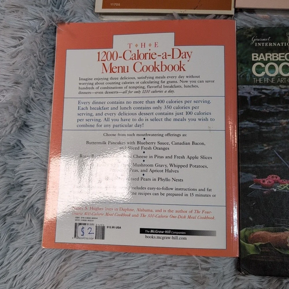 Lot Of 6 Cookbook Seafood‎ Barbecue Deserts Breakfast Lunch Supper